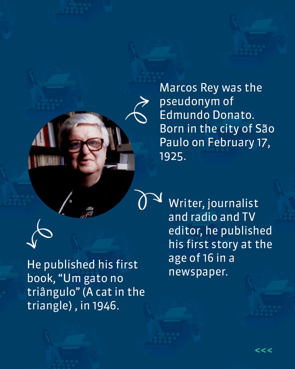 BPublishers's tweet photo. Known for his work in youth literature, the author began his literary career writing short stories for the newspaper until he published his first book, a novel for the adult public. 

#marcosrey #brazilianliterature #fireflyseries #youngadult #books #brazilianbooks https://t.co/9spaRCaqZq