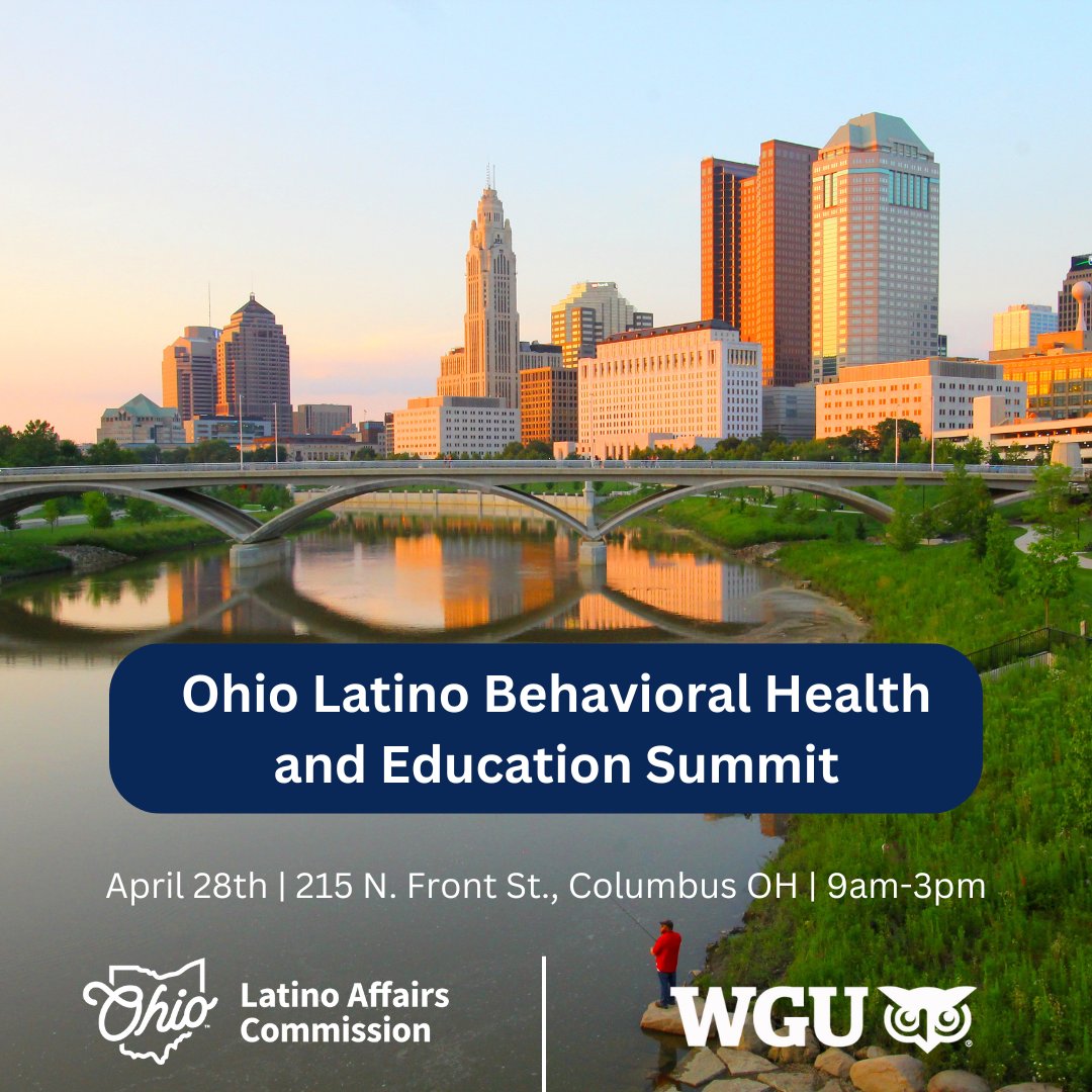 Don't miss the opportunity to connect and learn from professionals and stakeholders in the mental field at the Ohio Latino Behavioral Health &amp; Education Summit. This in person event will take place at the United Way of Central Ohio. Register now at: eventbrite.com/e/ohio-latino-…