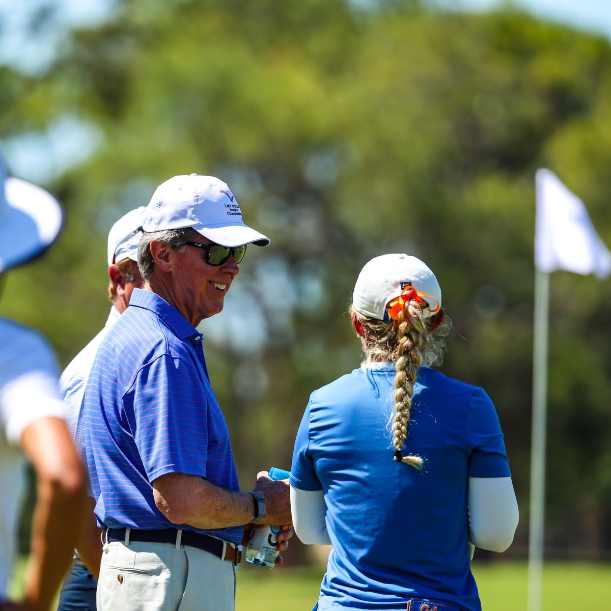 GatorsGolf's tweet photo. A special guest at SECs

Thank you Chairman and Gator Fred Ridley for coming to support! 🐊

#GoGators https://t.co/gsTURdPn97