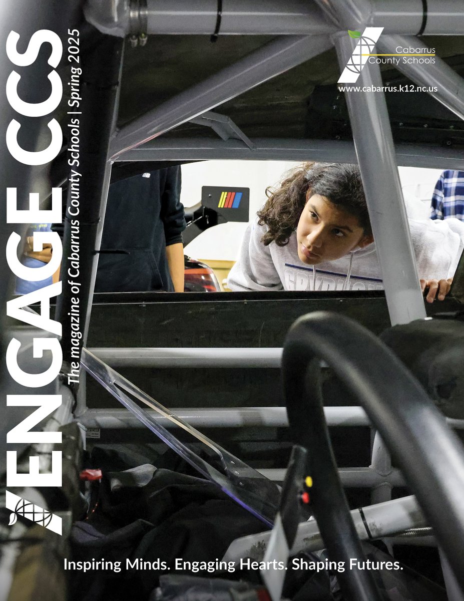The Spring 2025 edition of Engage CCS – The Magazine is here!📷

This issue is all about community connections and the incredible people who make Cabarrus County Schools a place where passion, purpose, and possibility come together. 📷

Read more here: cabarrus.k12.nc.us/engageccs