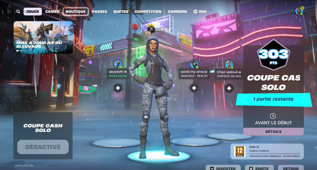 🏆QUALED FOR FINALE SOLO CC🏆
<a href="/Hazz4rr/">Hazzar</a> <a href="/frapoirot/">FrancoisP (EFS91_pomobo)</a> <a href="/fps_school/">ESPORT FRENCH SCHOOL</a>