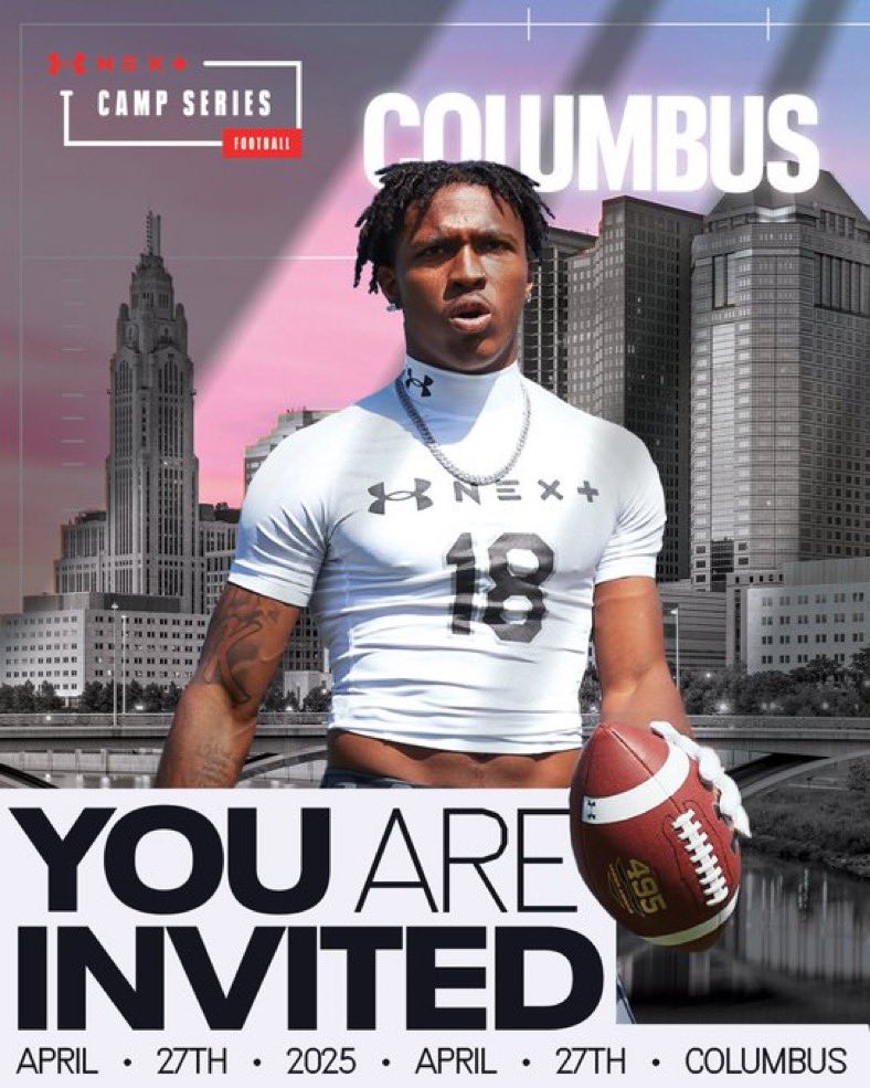 Malachi Ervin (@malachiervin99) on Twitter photo blessed to be invited to the Under Armour Camp April 27!
#UANext
<a href="/CraigHaubert/">Craig Haubert</a>
<a href="/DemetricDWarren/">Demetric D. Warren</a>
<a href="/TomLuginbill/">Tom Luginbill 🇺🇸 🏈</a>
<a href="/TheUCReport/">Billy Tucker</a> blessed to be invited to the Under Armour Camp April 27!
#UANext
<a href="/CraigHaubert/">Craig Haubert</a>
<a href="/DemetricDWarren/">Demetric D. Warren</a>
<a href="/TomLuginbill/">Tom Luginbill 🇺🇸 🏈</a>
<a href="/TheUCReport/">Billy Tucker</a>
