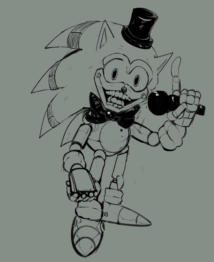 doodle
#SonicTheHedgehog #FNAF