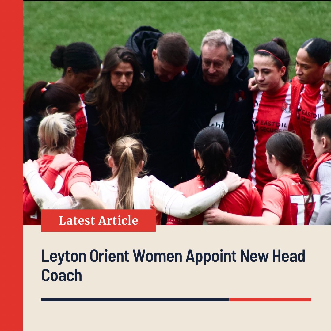 Orient From The Sidelines (@orientsidelines) on Twitter photo ‼️NEW article
<a href="/LOFCWomen/">Leyton Orient FC Women</a> announce the appointment of Jason Stephens as their new Head Coach from Tier 3 side Hashtag United, alongside assistant coaches Craig Davidson and Wayne Rothon. An exciting era lies ahead in E10!
🔗orientfromthesidelines.wordpress.com/2025/04/17/ley… ‼️NEW article
<a href="/LOFCWomen/">Leyton Orient FC Women</a> announce the appointment of Jason Stephens as their new Head Coach from Tier 3 side Hashtag United, alongside assistant coaches Craig Davidson and Wayne Rothon. An exciting era lies ahead in E10!
🔗orientfromthesidelines.wordpress.com/2025/04/17/ley…