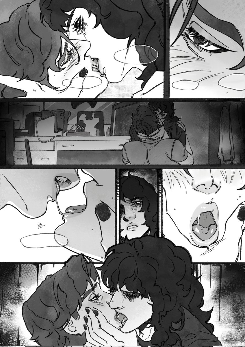 maybewekiss2's tweet photo. Page 1 and 2 our of 4 of a comic for the fanfic Can't Get Your Body by Rabidheart on A03!! By far one of my top favorite fanfics of all time!

https://t.co/t2CIAz1nWs

#steddie https://t.co/ZkyHFpM9sT