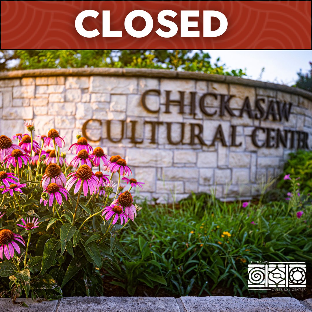 The Chickasaw Cultural Center will be closed tomorrow, Friday, April 18, in observance of Good Friday. We will reopen for regular business hours on Saturday, April 19 at 10 a.m.