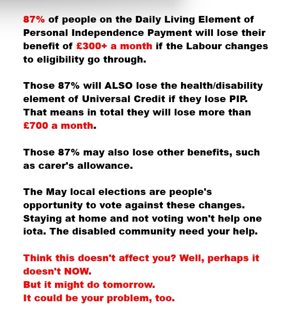 disabledagainstcuts tweet media