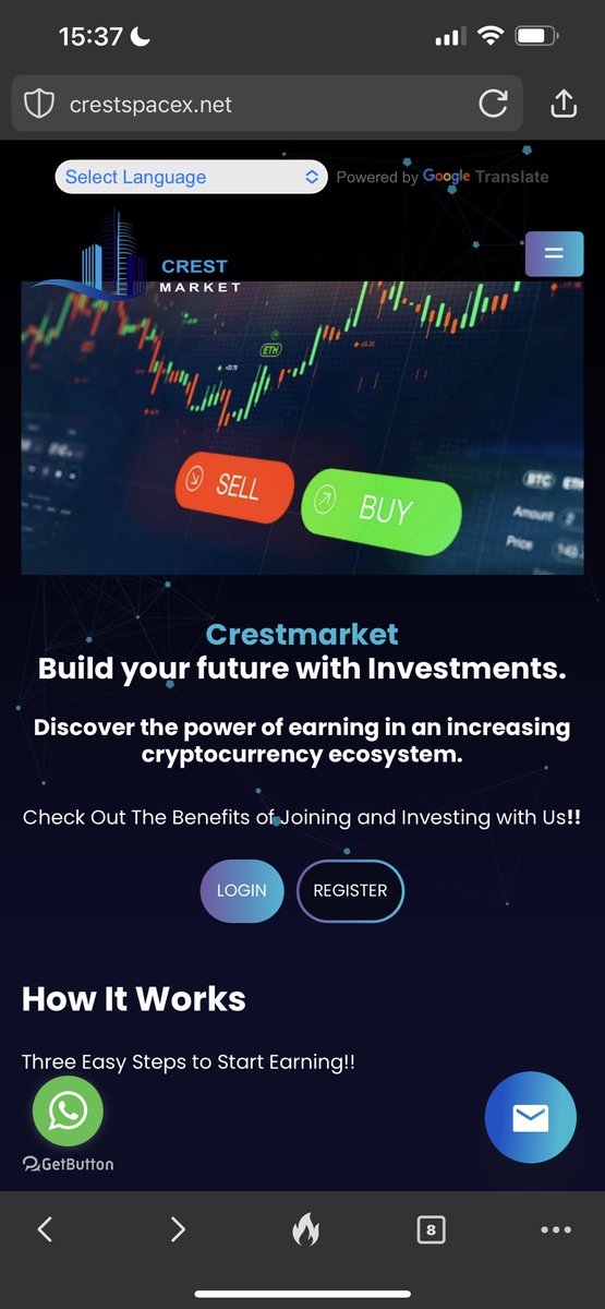 Do not use this investment sight. These people take your money and will not give you your returns. Please share and put them out of business. I’m disabled and I was scammed out of money.