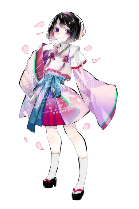描かせていただきました!ありがとうございます!全身立ち絵描きます! (¥6,500) | SKIMA(スキマ)#SKIMA #コミッション  