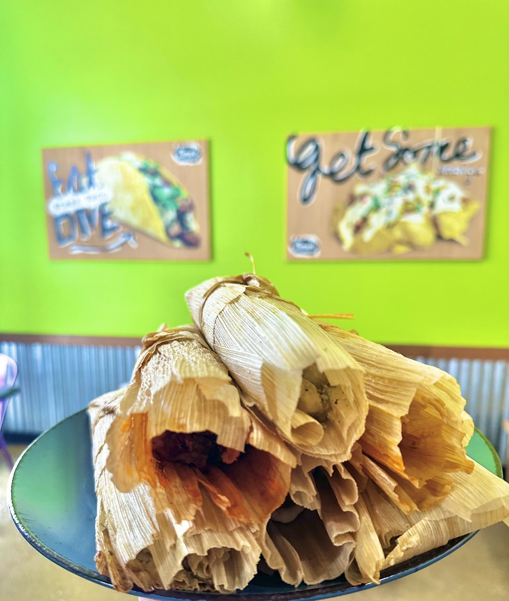 Did you know most of our menu is naturally gluten-free? That includes almost 20 tamale varieties!

We have options that are vegetarian, dairy‑free, and, of course, plenty of meaty classics too.

Whatever your cravings or dietary needs, we’ve got something here for ya.