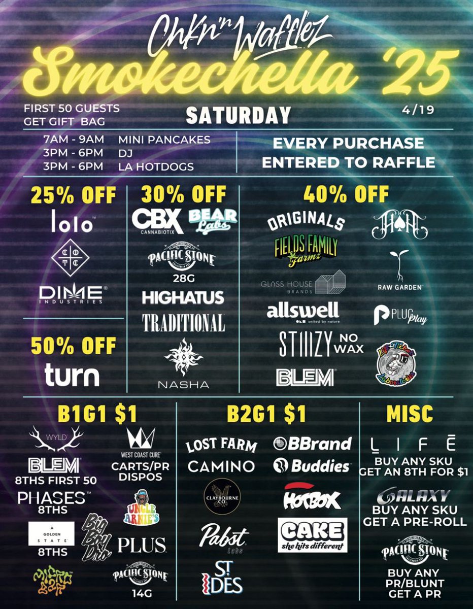 localforeignn's tweet photo. 4•20 weekend at @chknNwafflez ✨ https://t.co/RtbKnlyTvF