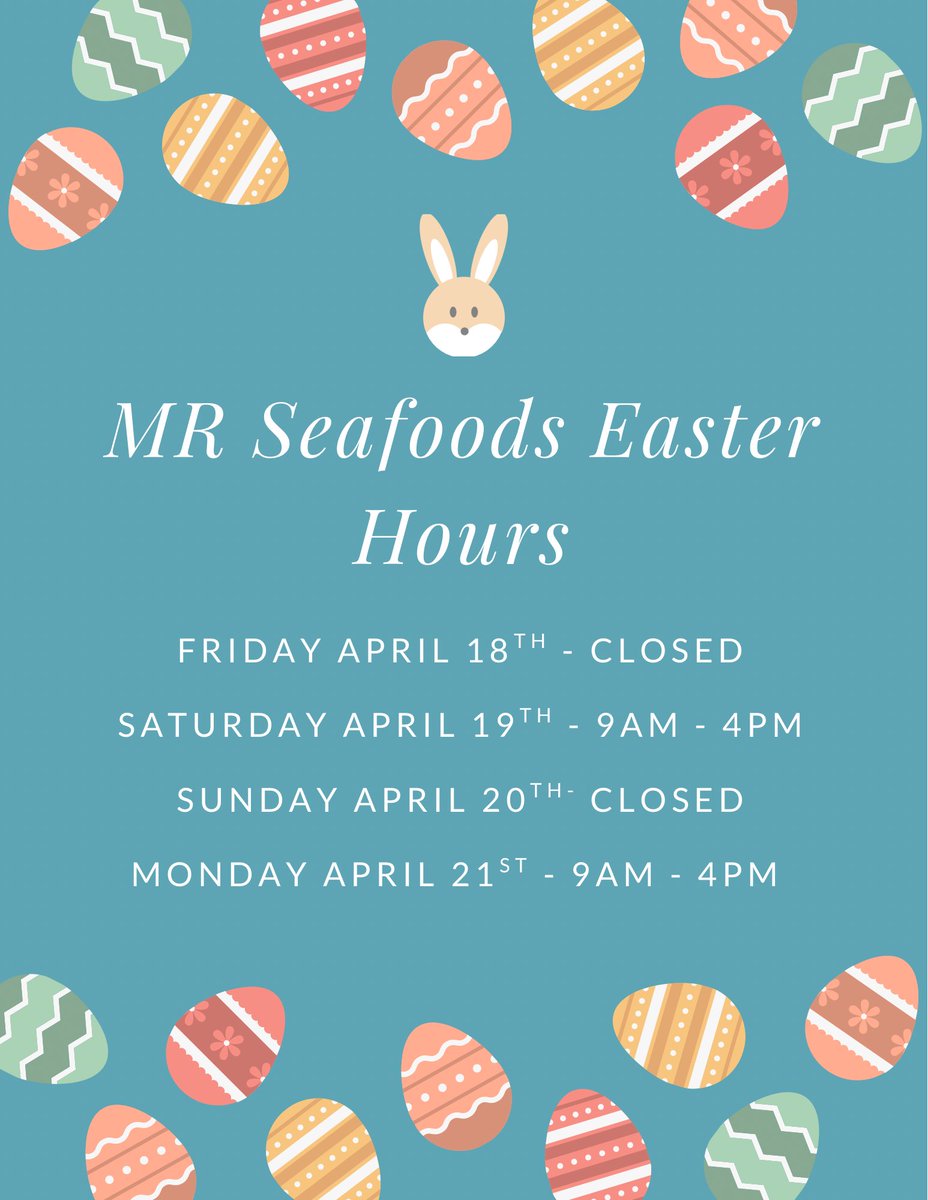 Have a great Easter weekend everyone! #pei #easterweekend