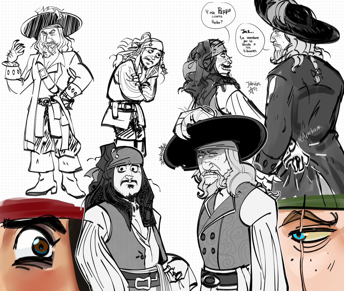 Jokesitos's tweet image. (🐦×🍏)

[#potc #sparbossa]