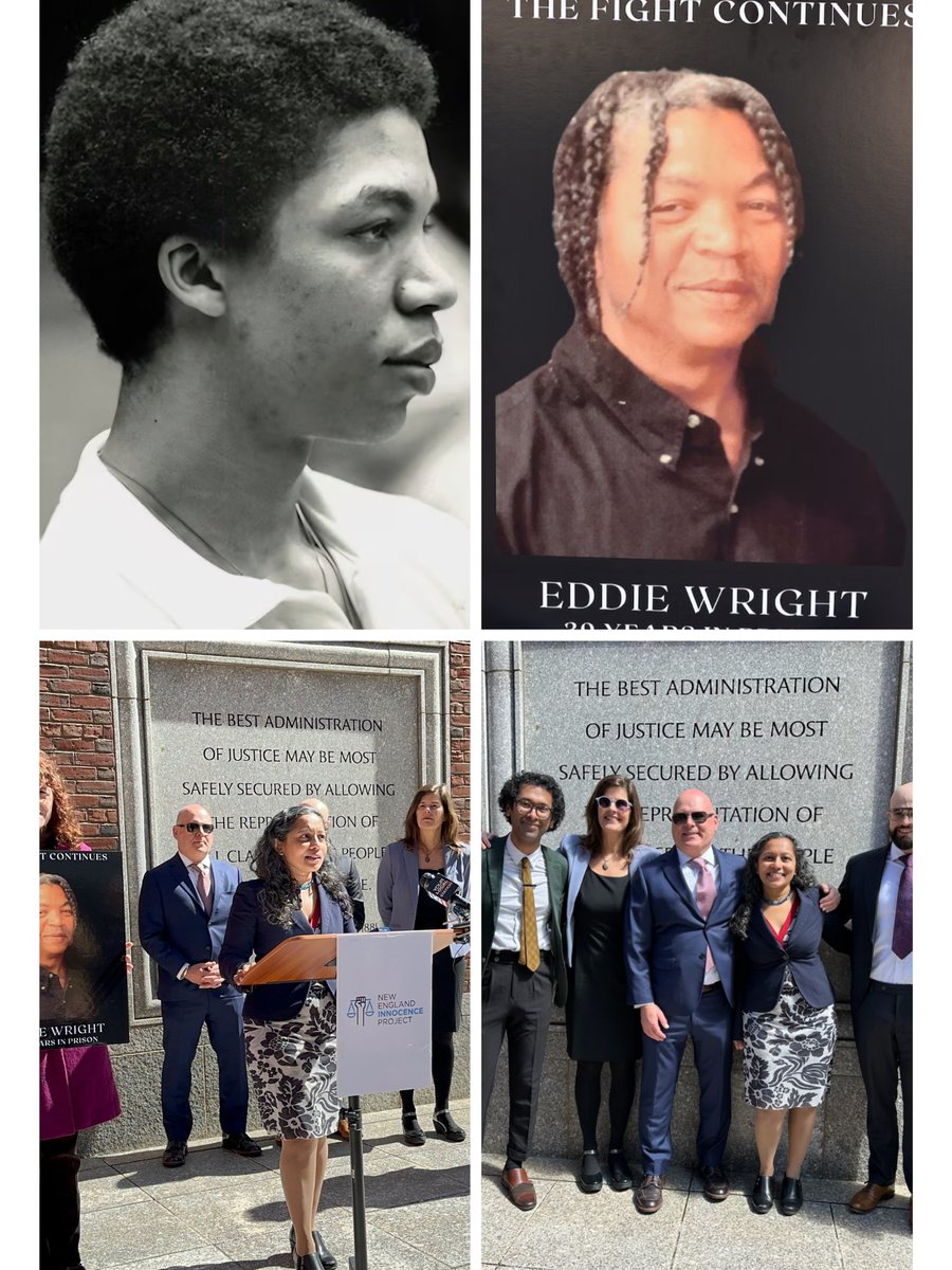 What goes into investigating &amp; overturning the wrongful conviction of an innocent man? 
~ 100+ people located
~  75+ people interviewed 
~  6+ lawyers
~  283 exhibits
~  5 years of work

40 years later,  Eddie Wright found justice. And we're still working to get him home.

 A