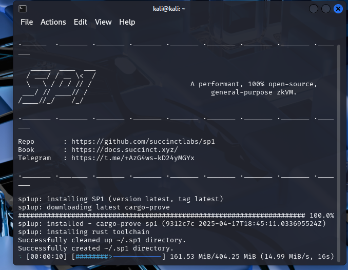 skek2299's tweet photo. This is getting good @MrS1rsh @SuccinctLabs #succinct #MYFIRSTSP1PROOF https://t.co/eZ07Zt3fjO
