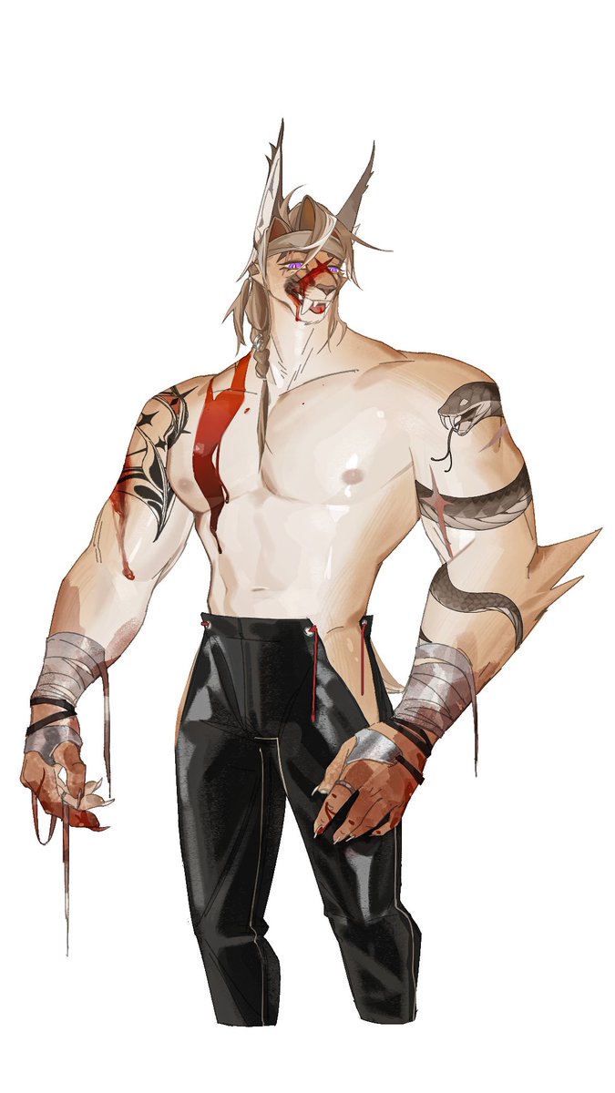 Honey，a little blood is no big deal.