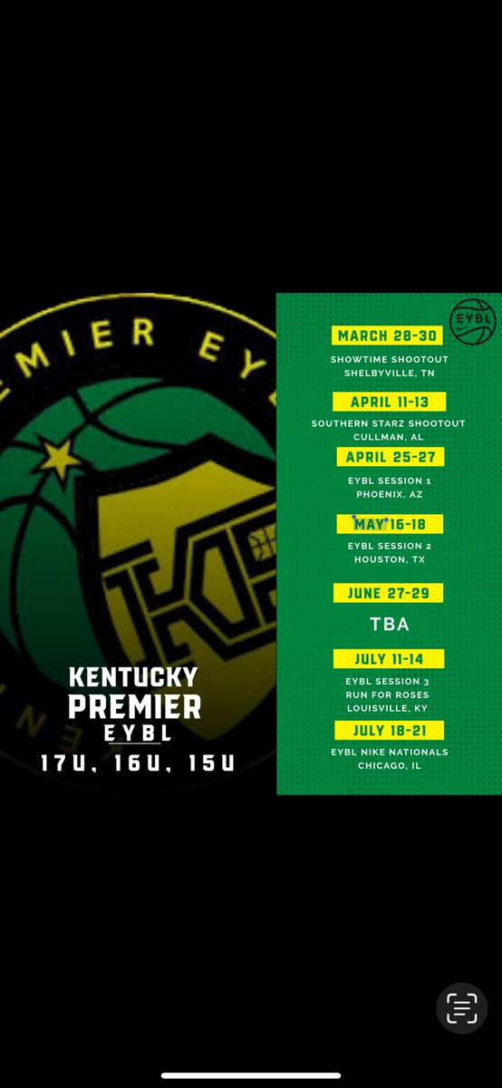 Maci Maynard (@maynard_maci55) on Twitter photo Had a great weekend in Alabama going 3-1! Come check us out in Phoenix, Arizona next tournament!! Here is our schedule for Phoenix along with our tournament schedule for the rest of the season!! 💚💛
<a href="/alyxwhite_/">Alyx White</a> <a href="/KentuckyPremier/">Kentucky Premier EYBL</a> <a href="/KYP15ueybl/">Kentucky Premier 15u EYBL</a> Had a great weekend in Alabama going 3-1! Come check us out in Phoenix, Arizona next tournament!! Here is our schedule for Phoenix along with our tournament schedule for the rest of the season!! 💚💛
<a href="/alyxwhite_/">Alyx White</a> <a href="/KentuckyPremier/">Kentucky Premier EYBL</a> <a href="/KYP15ueybl/">Kentucky Premier 15u EYBL</a>