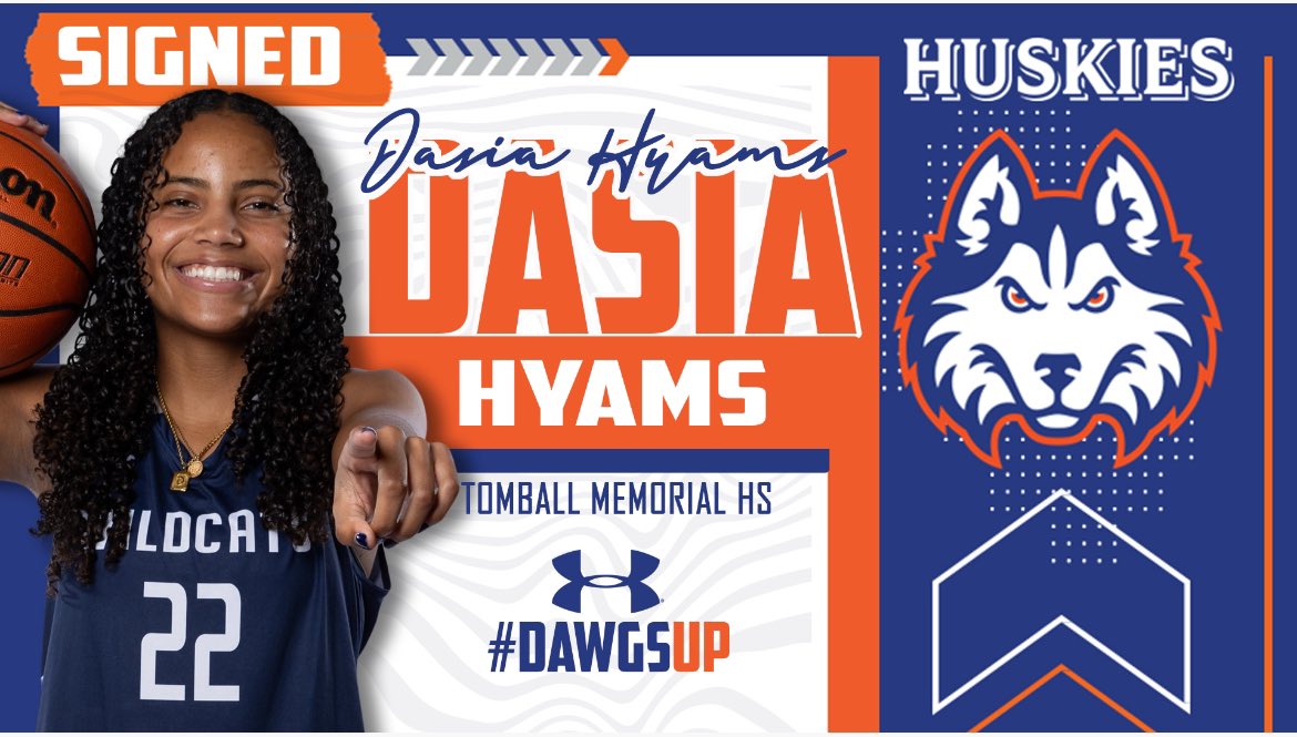 We are so excited to add Dasia to the Husky family! 🧡💙 #dawgsup