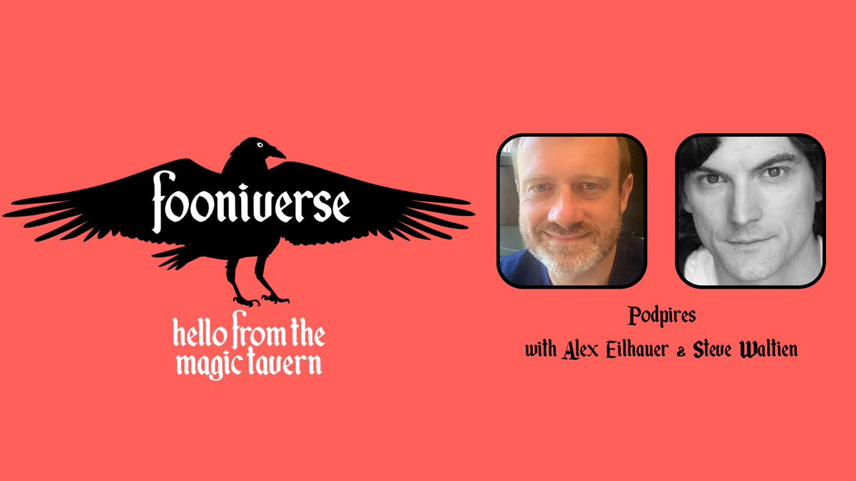 Hello from the Magic Tavern (@magictavern) on Twitter photo The most popular podcast in all of Foon is available now for Patreon members. Listen to Vlad (<a href="/alexeilhauer/">Alex Eilhauer</a> ) and Chad (<a href="/waltien/">Stevenson Waltien</a> ) here: patreon.com/magictavern The most popular podcast in all of Foon is available now for Patreon members. Listen to Vlad (<a href="/alexeilhauer/">Alex Eilhauer</a> ) and Chad (<a href="/waltien/">Stevenson Waltien</a> ) here: patreon.com/magictavern