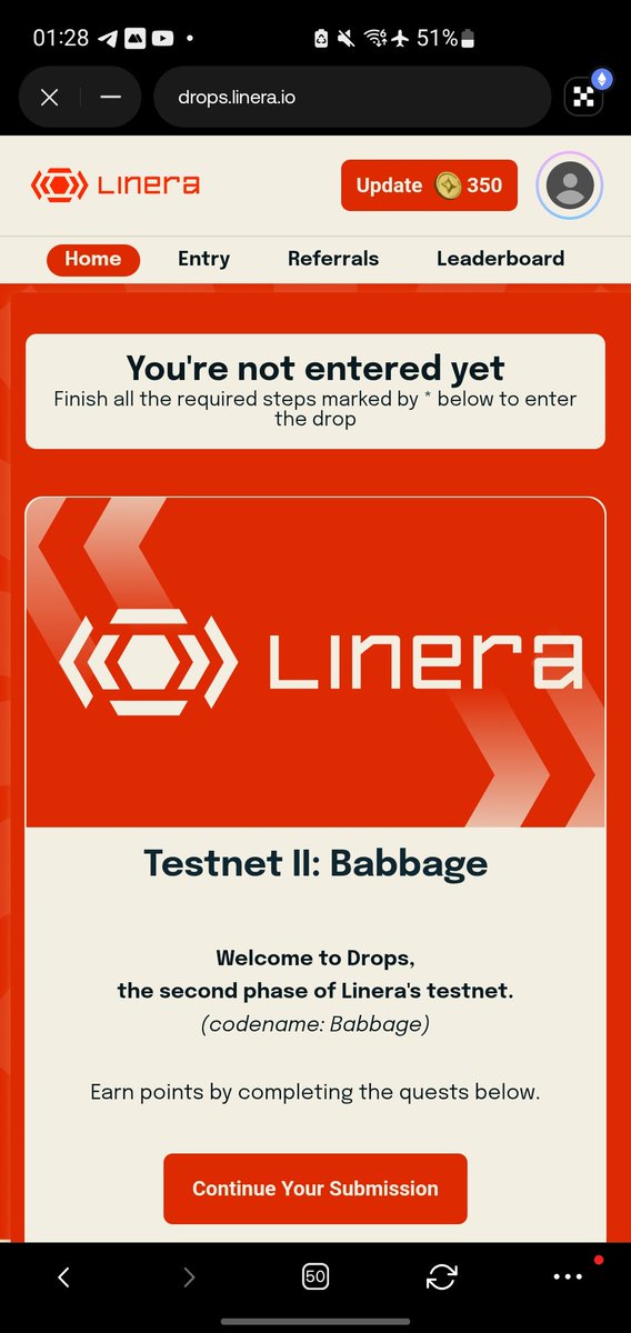 Testnet started 
Lfg
@Linera_io is the alpha #microchains