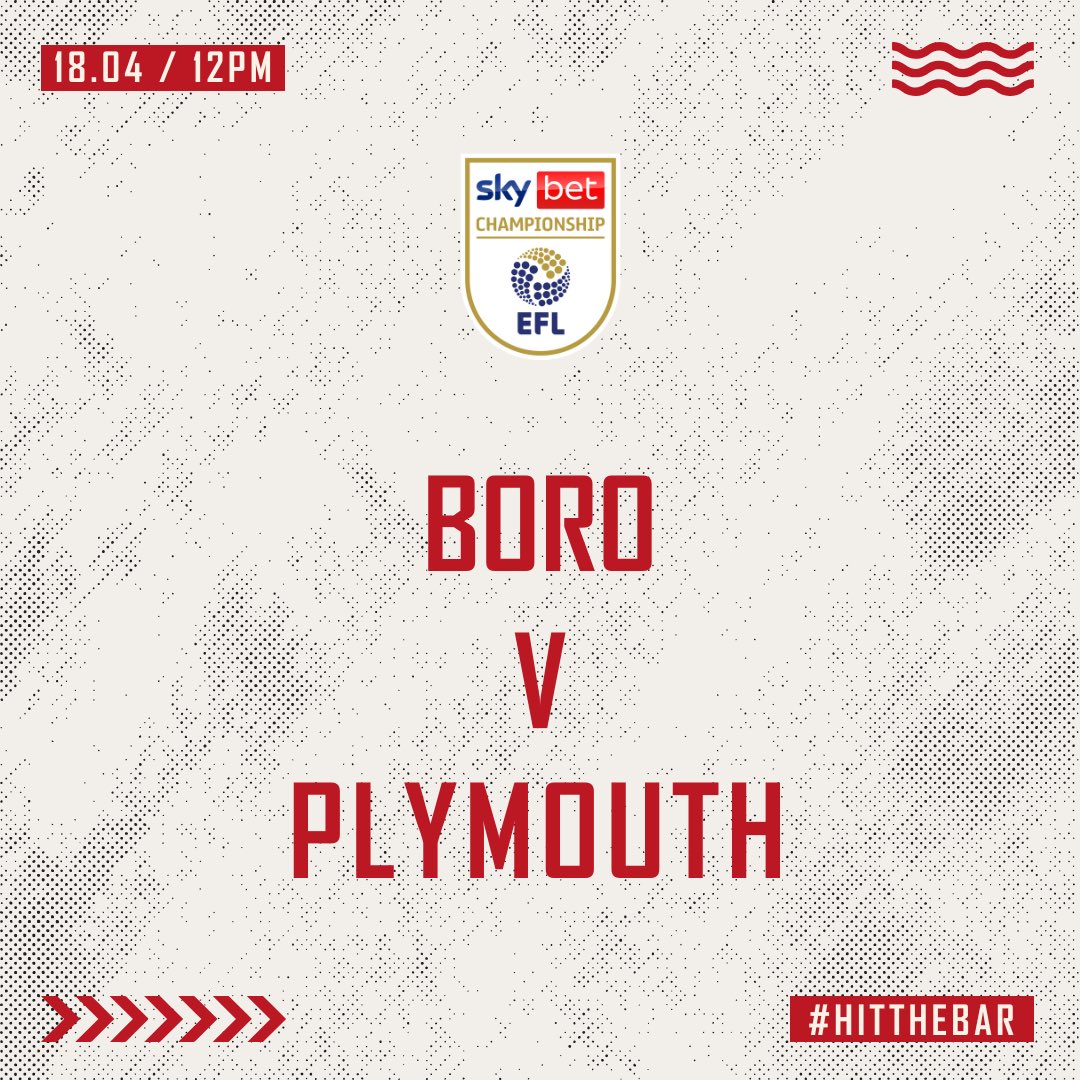 HIT THE BAR (@hitthebarltd) on Twitter photo #HitTheBar tomorrow from 12PM and come have a Good Friday with us! 🍺
We will be open before & after the <a href="/Boro/">Middlesbrough FC</a> v <a href="/Argyle/">Plymouth Argyle FC</a> match as usual including our Outdoor Bar ⚽️
And Saddle Up ‘n’ Dough be joining us to serve you the best traditional style pizzas around! 🍕
#UTB #HitTheBar tomorrow from 12PM and come have a Good Friday with us! 🍺
We will be open before & after the <a href="/Boro/">Middlesbrough FC</a> v <a href="/Argyle/">Plymouth Argyle FC</a> match as usual including our Outdoor Bar ⚽️
And Saddle Up ‘n’ Dough be joining us to serve you the best traditional style pizzas around! 🍕
#UTB