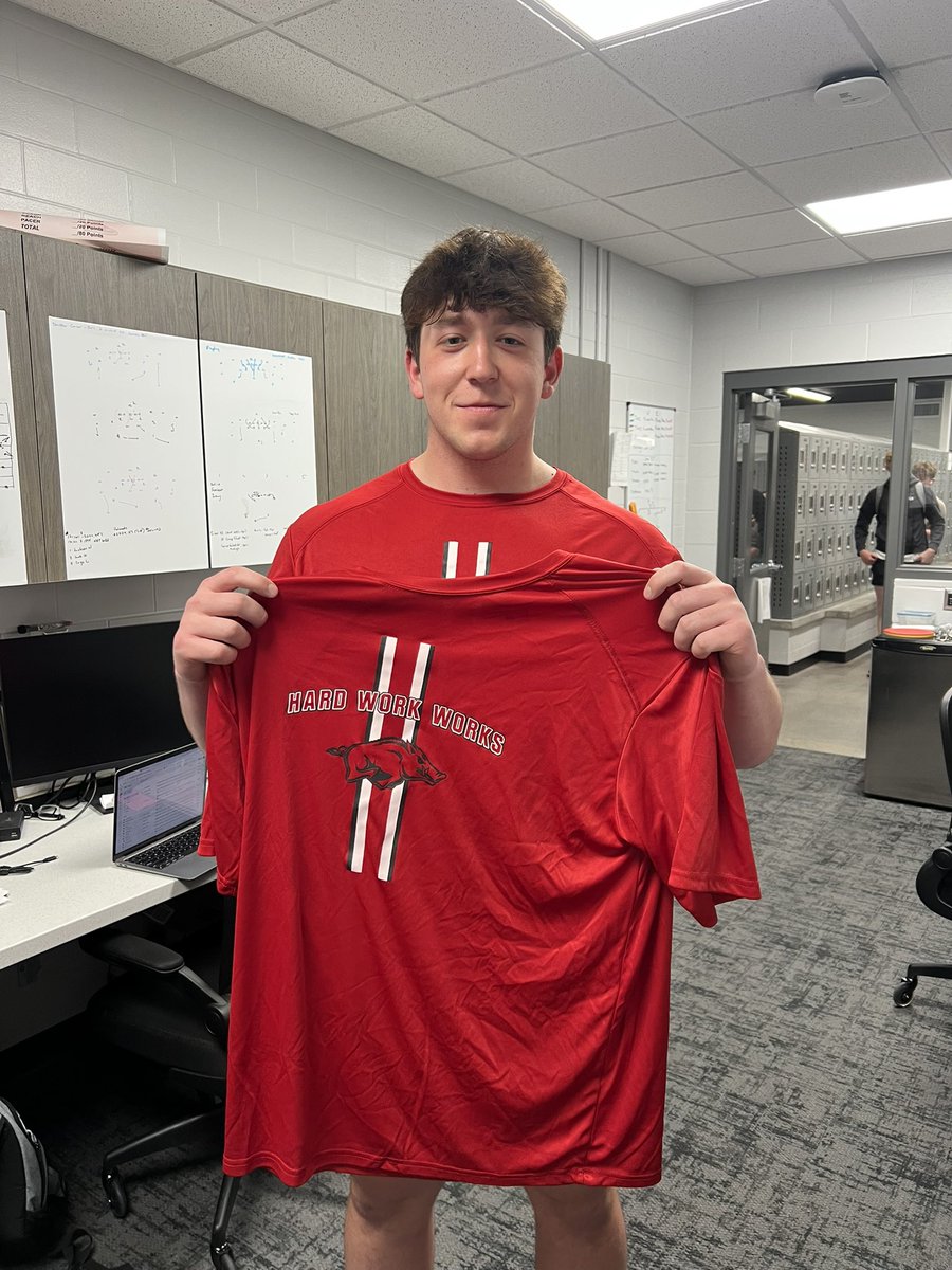 Coach O’Neill TurnoverD (@23adamoneill) on Twitter photo Congrats <a href="/pottersfootball/">Morton Hogs Football</a> returning C Joe Hearn for earning lifter of the week. Joe has already surpassed his 3quarter maxes and moving to 275 bench 400squat 250 cleans. Joe is the epitome of Hard Work Works and attacks to get 1% better everyday! #HardWorkWorks Congrats <a href="/pottersfootball/">Morton Hogs Football</a> returning C Joe Hearn for earning lifter of the week. Joe has already surpassed his 3quarter maxes and moving to 275 bench 400squat 250 cleans. Joe is the epitome of Hard Work Works and attacks to get 1% better everyday! #HardWorkWorks