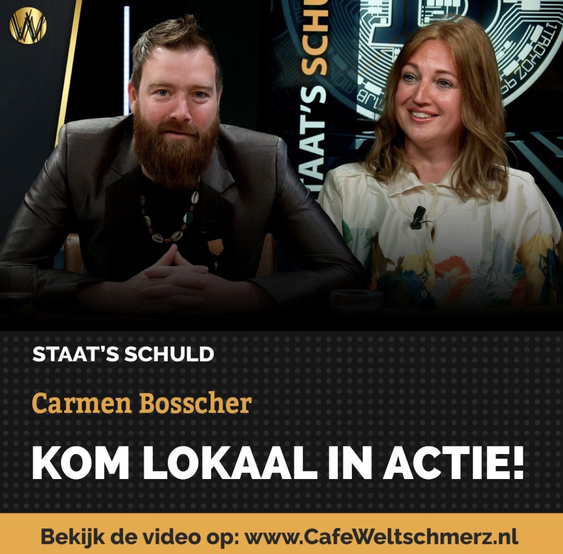 cafeweltschmerz's tweet photo. De lokale politiek raakt vaak ondergesneeuwd door het verbale geweld in de Tweede Kamer. Terwijl juist in de gemeentes de grote plannen werkelijkheid worden! Met Carmen Boscher bespreek ik het belang van de lokale politiek in deze aflevering van Staat's Schuld.
Bekijk hier de volledige uitzending: https://t.co/OoLQaXePgp