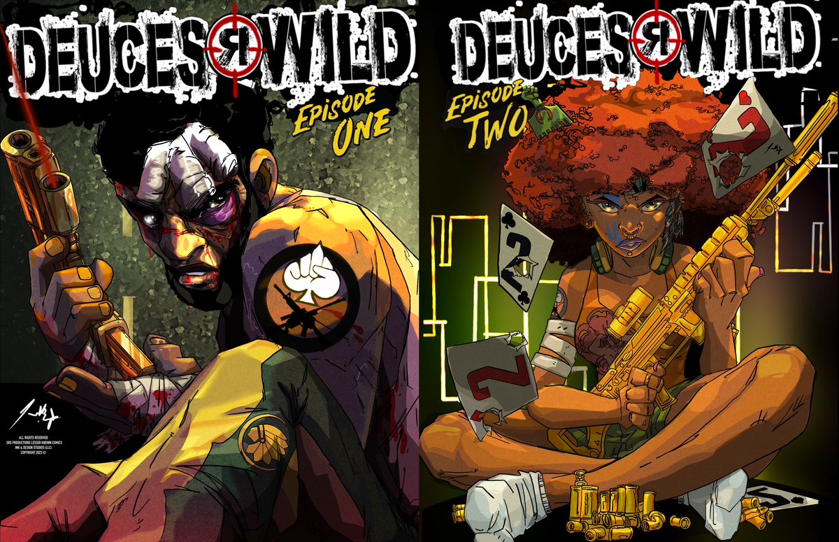 RealReece1123's tweet photo. That’s right Introducing “Deuce R Wild” Episodes 1 &amp; 2! 
Dive into an epic adventure filled with twists, turns, and excitement. Our latest releases are now live on Kickstarter! Join us and be a part of the journey. Support now and get exclusive rewards!

https://t.co/Q6fSAcF3zx https://t.co/gy1Z0LlLC7