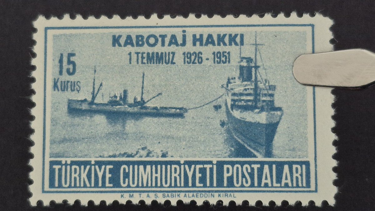 1951 Yılı Kabotaj Hakkının 25. Yıl Dönümü Pulları
youtu.be/5csW2KNVL_s
#kabotaj #kabotajhakkı #kabotajbayramı #atatürk #denizcilik #pul #pulkoleksiyonu #koleksiyon #gemi #gemiler