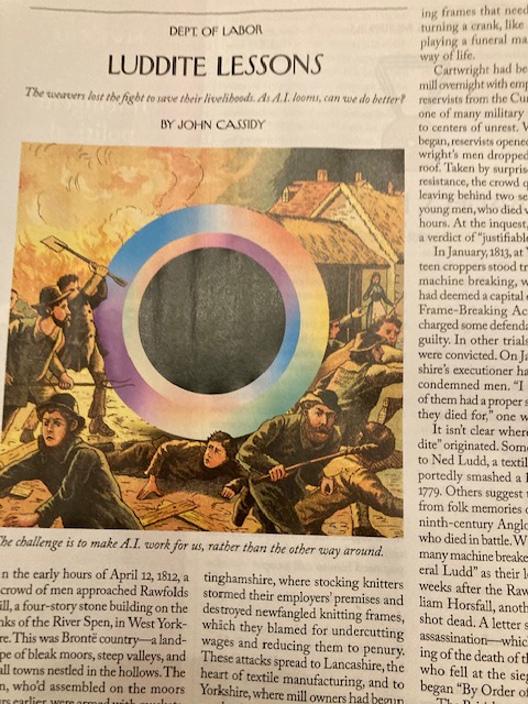 John Cassidy (@johncassidy) on Twitter photo Thrilled to be back in the print <a href="/newyorker/">The New Yorker</a>.com with an essay adapted from my forthcoming book about capitalism and its critics. The focus is the Luddite protests by early 19thC artisan workers who were being displaced by new technology, and the parallels with A.I. 1/5 Thrilled to be back in the print <a href="/newyorker/">The New Yorker</a>.com with an essay adapted from my forthcoming book about capitalism and its critics. The focus is the Luddite protests by early 19thC artisan workers who were being displaced by new technology, and the parallels with A.I. 1/5