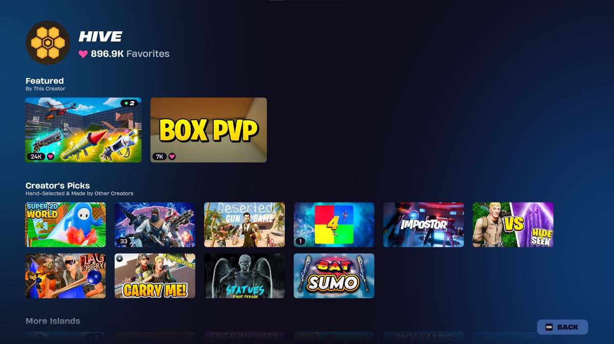Team Hive (@hivecr8) on Twitter photo Check out these awesome islands in our Creator's Picks section today!
<a href="/FNCreate/">Fortnite Creators</a> Check out these awesome islands in our Creator's Picks section today!
<a href="/FNCreate/">Fortnite Creators</a>