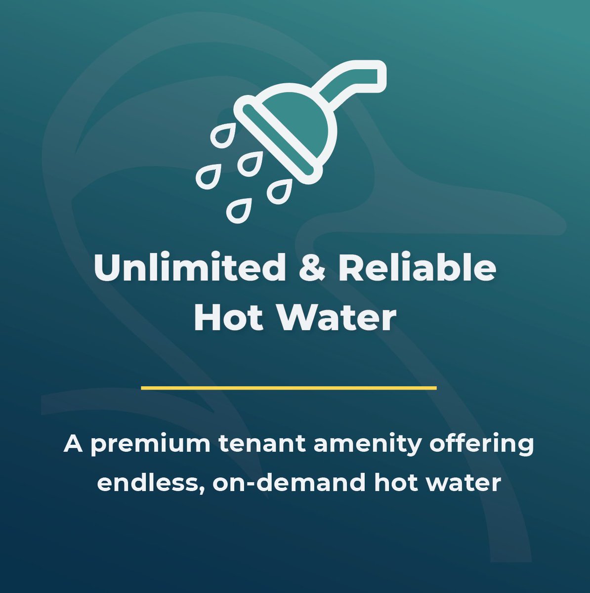 TEAL_Systems's tweet photo. TEAL’s hot water system delivers zero-downtime through a single central plant supported by Beacon™ monitoring technology – designed for long-term reliability, extended equipment life, and tenant satisfaction. Learn more: dleos@tealsystems.com https://t.co/9fyIbuiPH5