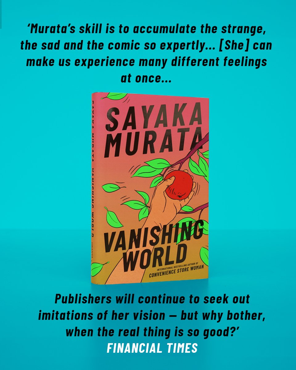 Granta Books (@grantabooks) on Twitter photo .<a href="/john_self/">John Self is now on Bluesky</a> in the <a href="/FT/">Financial Times</a> reviews Vanishing World by <a href="/sayakamurata/">村田沙耶香 Sayaka Murata</a>: .<a href="/john_self/">John Self is now on Bluesky</a> in the <a href="/FT/">Financial Times</a> reviews Vanishing World by <a href="/sayakamurata/">村田沙耶香 Sayaka Murata</a>:
