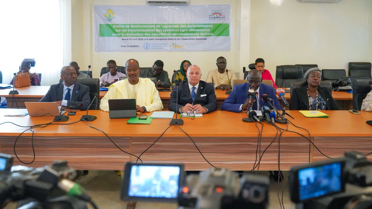 Le Réseau des Parlementaires pour la protection de l’Environnement du Sénégal (REPES), en collaboration avec IPAR think tank la FAO, renforce les capacités des parlementaires sénégalais sur les transformations des systèmes agro-alimentaires pour la réalisation des Objectifs de