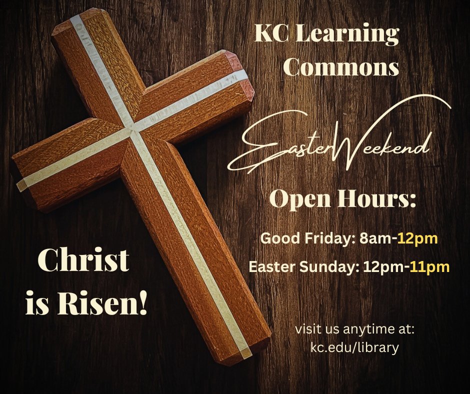 KetColLib's tweet image. #Easter2025 @KettCollege