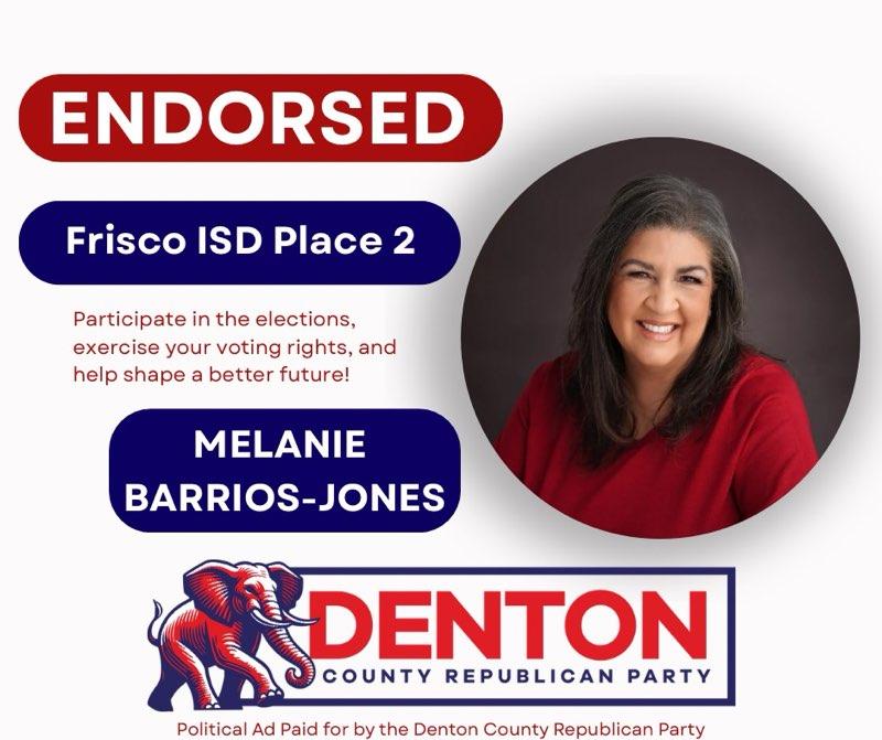 DentonCountyGOP's tweet photo. As your #propertytax statements roll in, remember you want #fiscalconservatives on your local #ISD board! https://t.co/wQXABV3U28