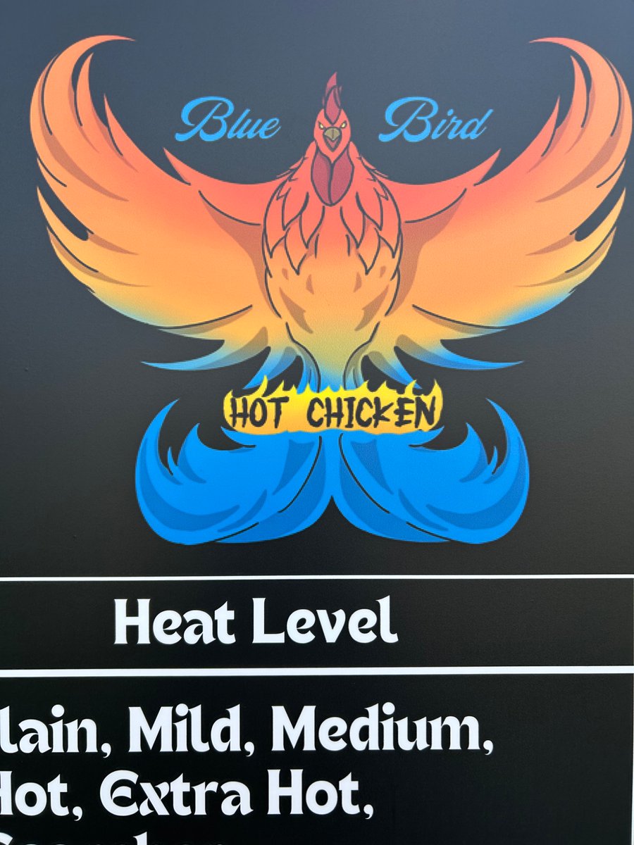 As a rule I don’t do logo work, but I also love breaking rules- especially for close friends! Local buddy has the absolute best food truck, hot chicken to be exact- enter the chicken phoenix. Caught it in the wild while grabbing food yesterday