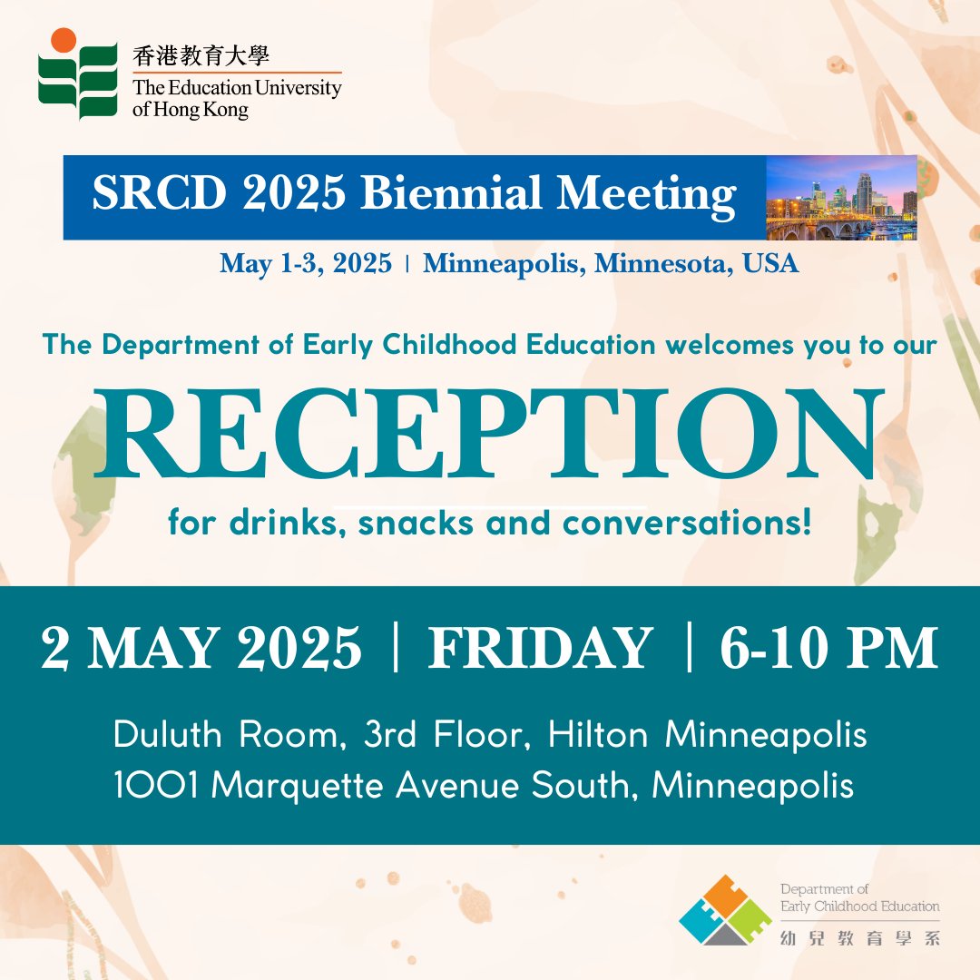 Early Childhood Education Department (ECE), EdUHK tweet media