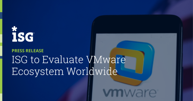 segel_bill's tweet photo. As VMware partners adapt to the VMware platform, offering infrastructure modernization, application development and integration, platform optimization and governance and management, an ISG Provider Lens™ report will evaluate the VMware partner ecosystem. https://t.co/83s01EOUci https://t.co/S6JSEjtmSg