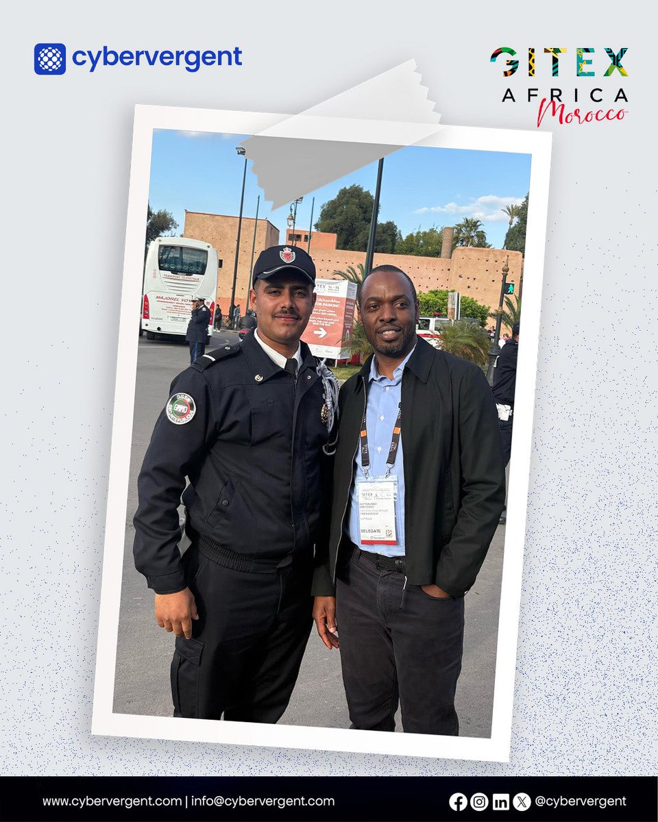 cybervergent's tweet image. At @GITEXAfrica, we joined some of the continent’s brightest minds to engage, exchange, and envision what’s next.

GITEX reminds us that the future of technology isn’t built in silos, it’s built in platforms like this. Beyond the networking and tech showcases, it’s about shaping