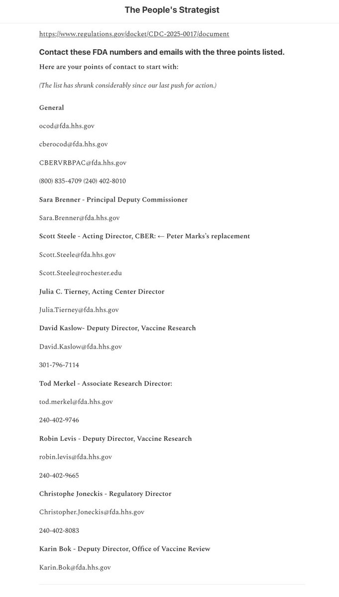 Jesse International (@jesseintl) on Twitter photo ACIP has concluded…there were 3,232 out of Approx. 4000 comments made Re: Novavax!
But, this is on <a href="/FDACBER/">FDA Biologics</a> & <a href="/TracyBethHoeg/">Tracy Høeg, MD, PhD</a>
FDA must give full Biologics License Agreement approval to the safer more effective COVID vaccine #ApproveNovavaxNow !
Keep making your voice heard. ⬇️ ACIP has concluded…there were 3,232 out of Approx. 4000 comments made Re: Novavax!
But, this is on <a href="/FDACBER/">FDA Biologics</a> & <a href="/TracyBethHoeg/">Tracy Høeg, MD, PhD</a>
FDA must give full Biologics License Agreement approval to the safer more effective COVID vaccine #ApproveNovavaxNow !
Keep making your voice heard. ⬇️