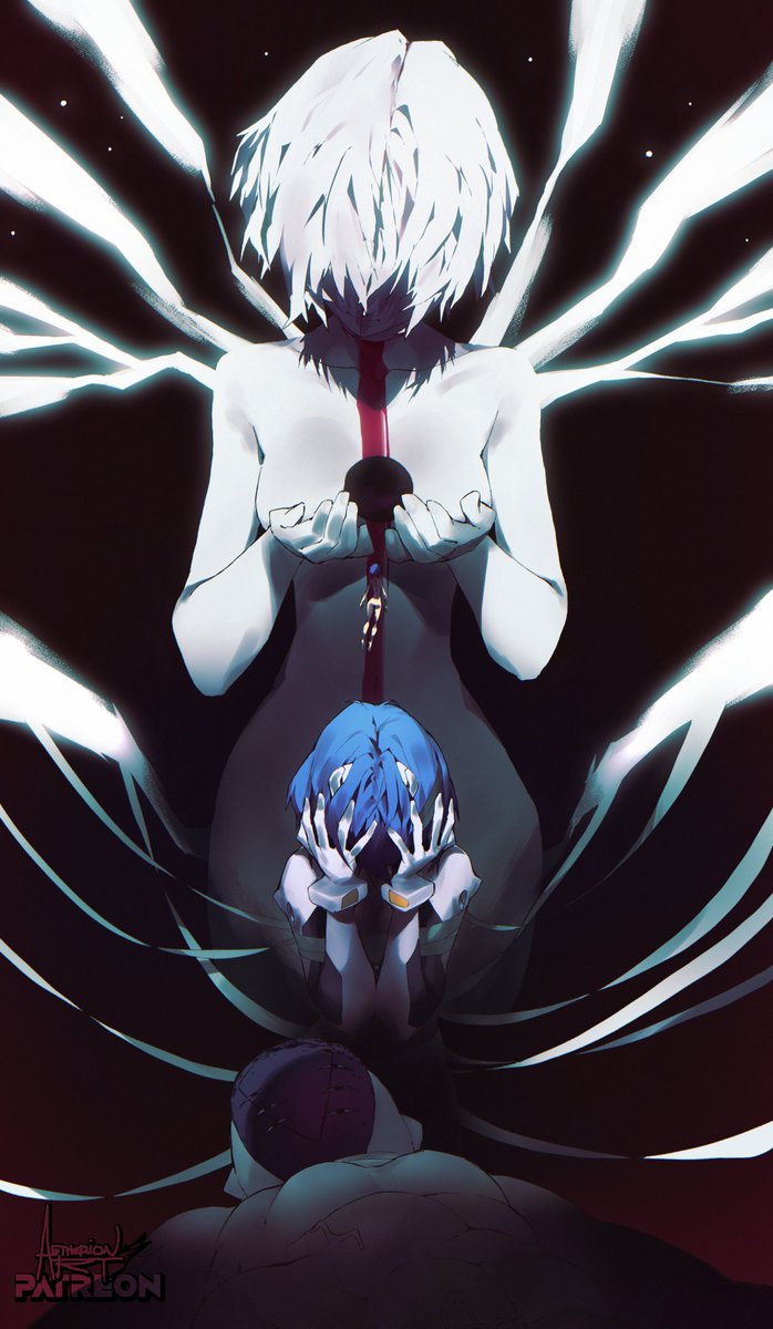 AetherionArtOG's tweet image. Ev(a)lution of Rei