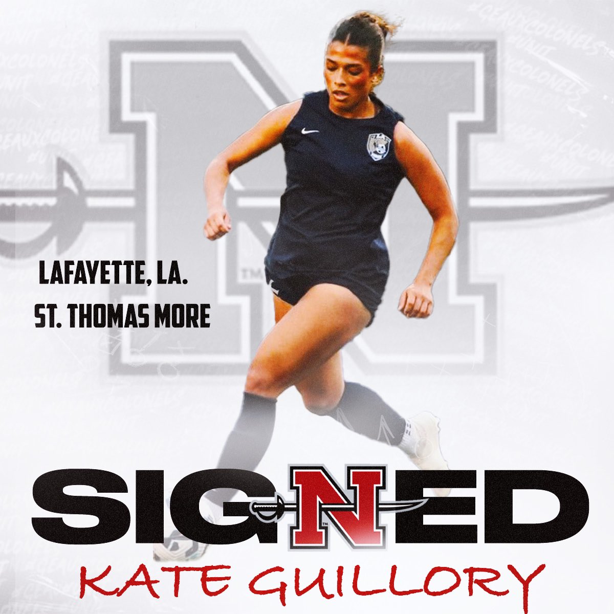 Nicholls_SOC's tweet image. Signed ✍🏼

Kate Guillory is officially a Colonel ⚔️

#geauxcolonels