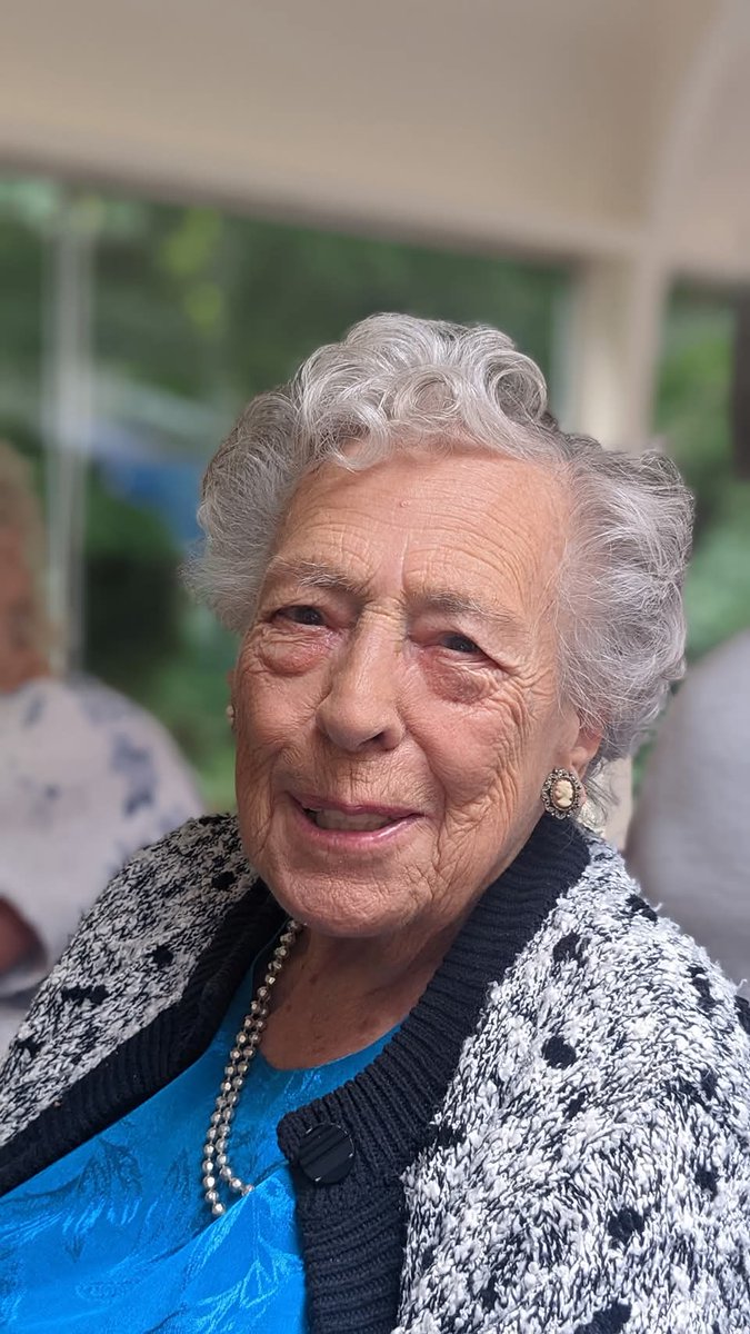 This morning, we gathered at Pembroke Court to say a final goodbye to our first chair, Dolly Morgan. 

Surrounded by her family and friends, we spent time celebrating a life so full of purpose.