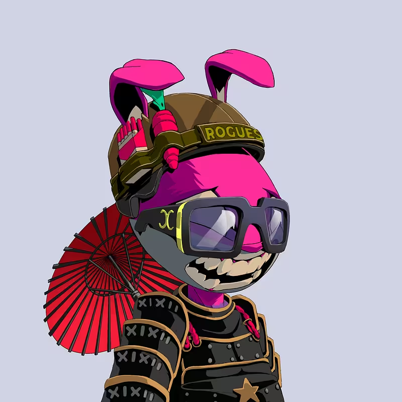 just minted my <a href="/RoguesNFT/">Rogues</a> ! this guy is wildddddd