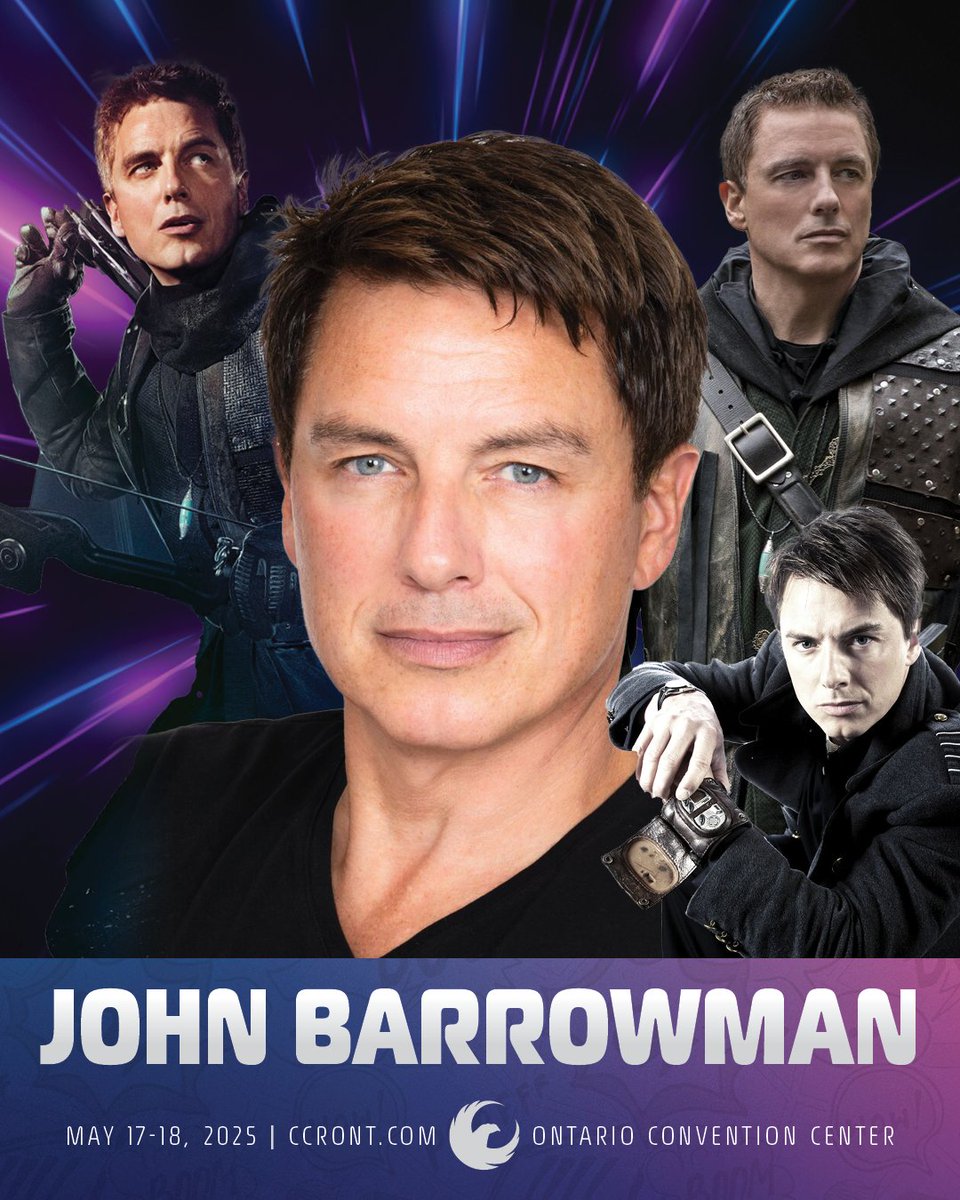 Comic Con Rvltn Ont (@comicconrvltn) on Twitter photo We're excited to welcome <a href="/JohnBarrowman/">John Barrowman MBE</a> to the star-studded lineup for CCR 2025.
Fans know him as Merlyn on the hit show ARROW and Capt Jack Harkness in #DoctorWho .
May 17-18, Ontario Cal Convention Center!
CCRTix.com
Don't miss it! We're excited to welcome <a href="/JohnBarrowman/">John Barrowman MBE</a> to the star-studded lineup for CCR 2025.
Fans know him as Merlyn on the hit show ARROW and Capt Jack Harkness in #DoctorWho .
May 17-18, Ontario Cal Convention Center!
CCRTix.com
Don't miss it!