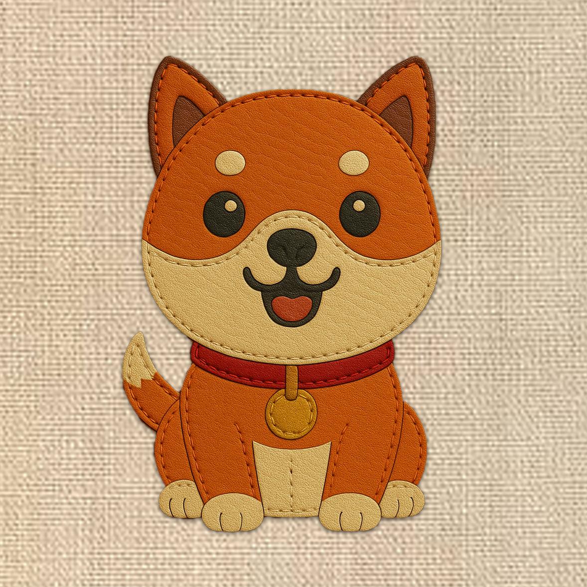 What if BabyDoge was a leather logo instead?