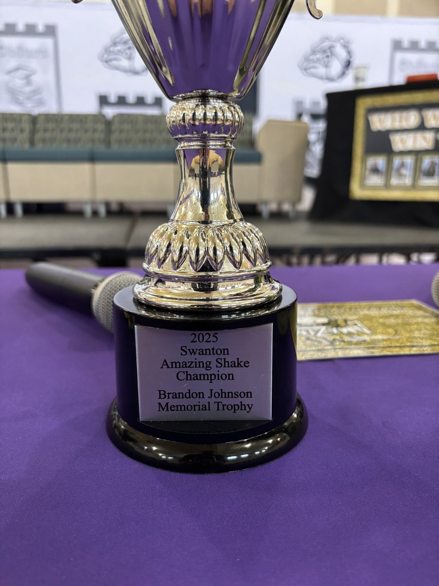The Amazing Shake finals are today at SMS! This year’s winner will receive the Brandon Johnson Memorial Trophy.
