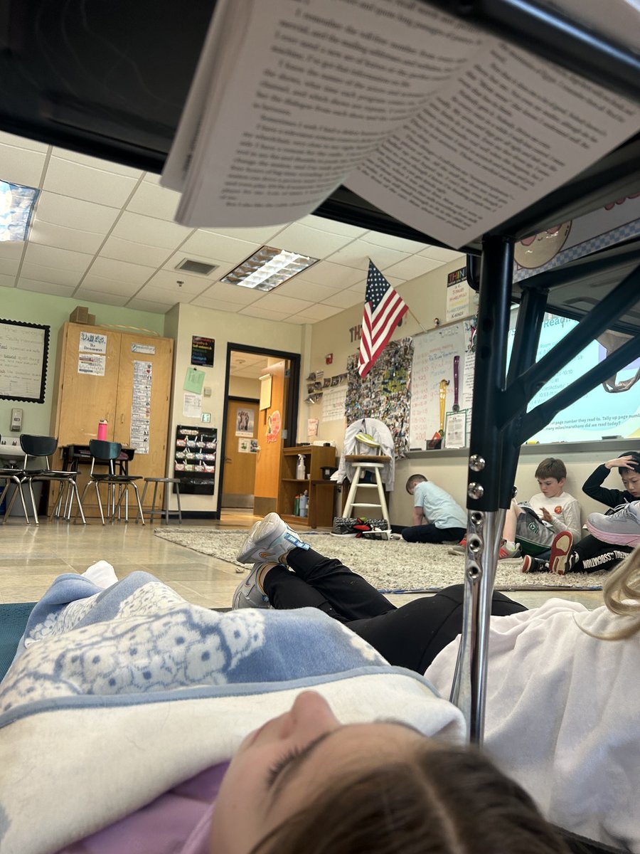 cscullydux's tweet photo. Reading Marathon today with Slowey/Crago and Scully’s hr. Warmups/movements breaks and lots of pages turning-4270 of them! https://t.co/VEHirMtGao