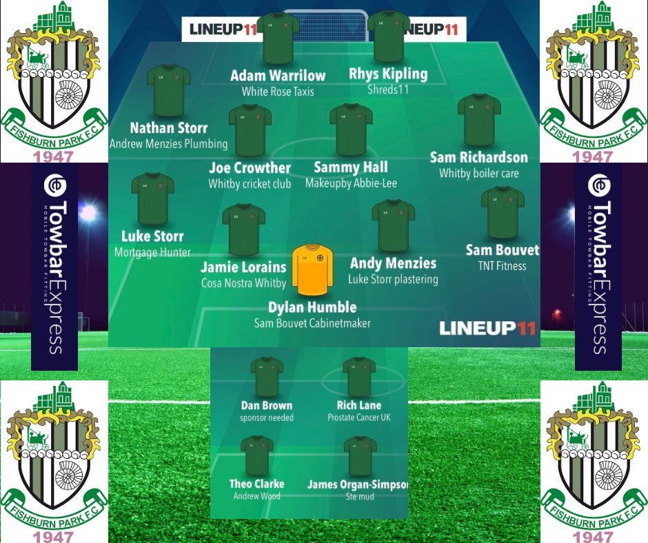 Last nights starting 11 and subs 🟢⚽️🟢⚽️
